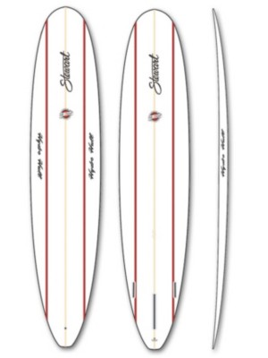 Longboards &amp; Funboards Stewart Stewart Hydro Hull SLX 9.6 Red/Black