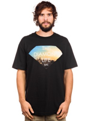 T-Shirts Kortärmad Diamond Diamond Life NYC T-Shirt