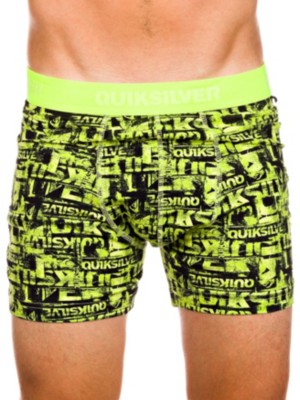 Underkläder Quiksilver Imposter B Neon Yellow X3 Boxershorts