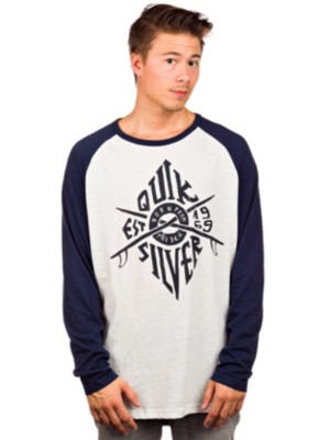 T-Shirts Långärmad Quiksilver Contrasted A5 Donut T-Shirt LS