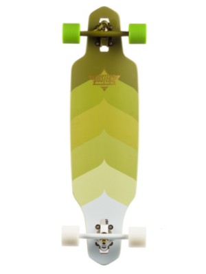 Kompletta Longboardar Dusters Wake Green Drop Through 9,125 x 34,0