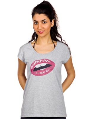 T-Shirts Kortärmad GummiLove UsedLips T-Shirt