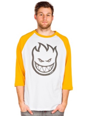 T-Shirts Kortärmad Spitfire Bighead #1 3/4 Jersey T-Shirt