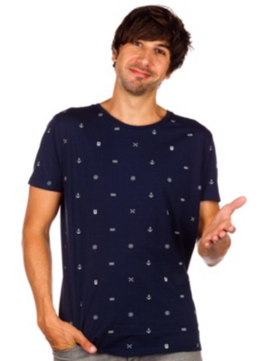 T-Shirts Kortärmad RVLT Tate Skibber T-Shirt