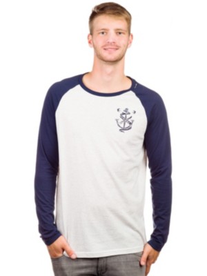 T-Shirts Långärmad Quiksilver Contrasted D Anchors Away T-Shirt LS