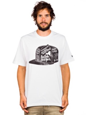 T-Shirts Kortärmad New Era Wordmark Cap T-Shirt