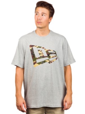 T-Shirts Kortärmad New Era Camo Flag T-Shirt