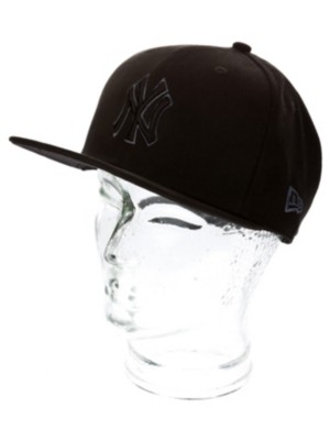 Kepsar New Era NY Yankees Black Gray Basic Cap