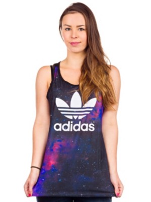 Linnen adidas Originals Galaxy Logo Tank Top