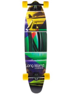 Kompletta Longboardar Long Island Glass Van 9.38" x 37.8" Complete