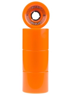 Longboard Hjul Elixir Chrono orange 83A 70x53mm