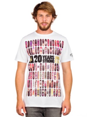 T-Shirts Kortärmad Zoo York 20 Years Strong T-Shirt