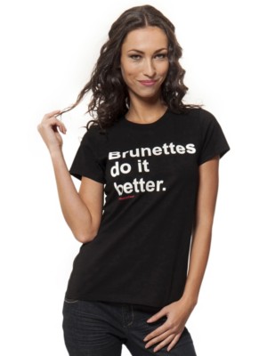 T-Shirts Kortärmad Horsefeathers Better Brunettes T-Shirt