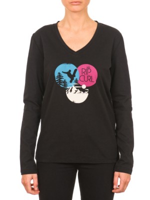 T-Shirts Långärmad Rip Curl Volcano T-Shirt LS