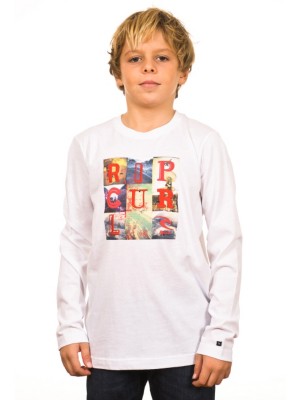 T-Shirts Långärmad Rip Curl Scrabble D T-Shirt LS Boys