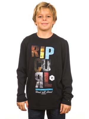 T-Shirts Långärmad Rip Curl Block Script T-Shirt LS Boys