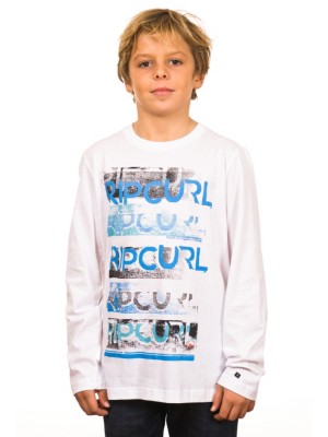 T-Shirts Långärmad Rip Curl Art Script Stamp T-Shirt LS Boys
