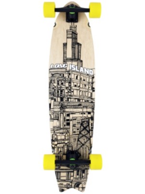 Kompletta Longboardar Long Island City Building 9" x 37.2" Complete