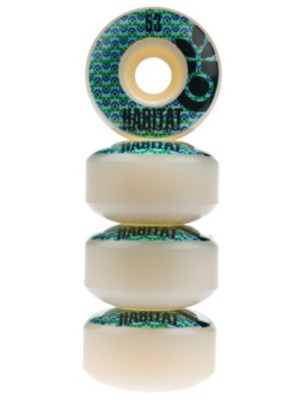 Skateboard Hjul Habitat Bloom Foil 53mm