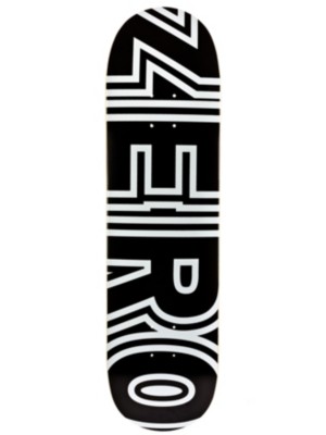 Skateboard Decks Zero Bold Black 8.25
