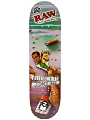 Skateboard Decks SK8 Mafia Raw Smolik &amp; Turner 8.38