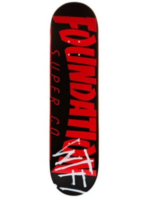 Skateboard Decks Foundation Thrasher WTF Black 8.0