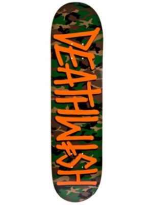 Skateboard Decks Deathwish Deathspray Camo Orange 8.0