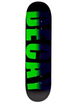Skateboard Decks Decay Bold Gradient Purple Lime 8.06