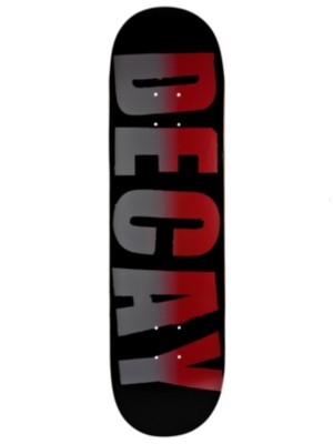 Skateboard Decks Decay Bold Gradient Burgundy Grey 8.5
