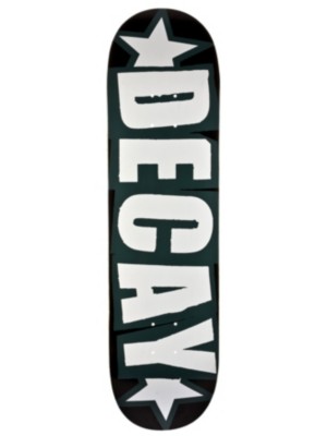 Skateboard Decks Decay Logo Grey 8.25