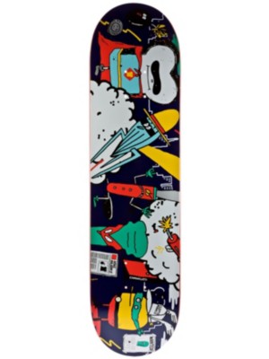 Skateboard Decks Cleptomanicx Superherlden 7.875