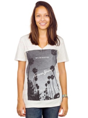 T-Shirts Kortärmad Glamour Kills We can Never Die V Neck T-Shirt