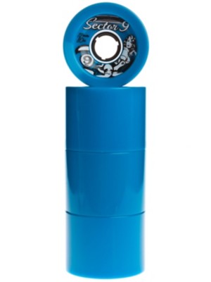 Longboard Hjul Sector 9 Race Formula 80A Blue 72mm Wheels