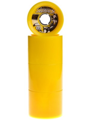 Longboard Hjul Sector 9 Race Formular OS 78A Yellow 69mm Wheels