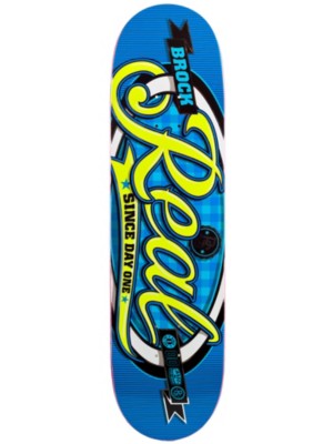 Skateboard Decks Real Oval Pro Script Justin Brock 8.38 Deck