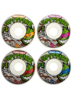 Skateboard Hjul Spitfire F1 Streetburner Cole Kung Fu 51mm