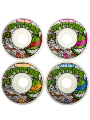 Skateboard Hjul Spitfire F1 Streetburner Cole Kung Fu 53mm