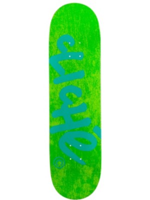 Skateboard Decks Cliche Handwritten Fluorescent Green R7 8.25 Deck