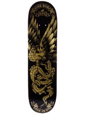 Skateboard Decks 5boro No Mercy! Gold 8.0 x 31x25
