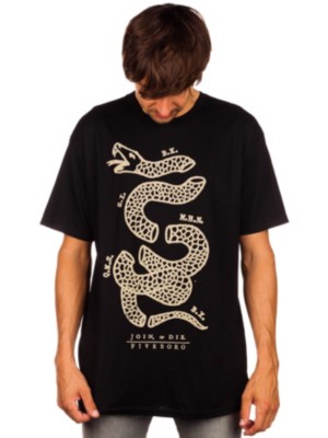 T-Shirts Kortärmad 5boro O.G Join, or Die T-Shirt