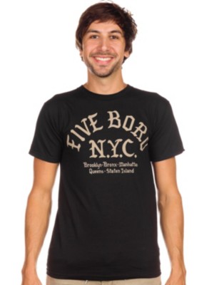 T-Shirts Kortärmad 5boro N.Y. Knickerboro T-Shirt