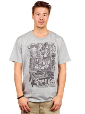 T-Shirts Kortärmad Yackfou Berlin Tea Party T-Shirt