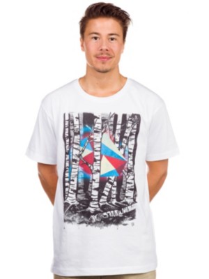 T-Shirts Kortärmad Yackfou Psychowald T-Shirt