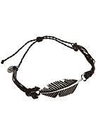 Smycken Pura Vida Black Feather Bracelet
