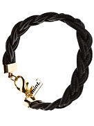 Smycken mint Braided Stitch Nappa Bracelet Gold